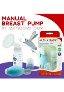 Alpha Manual Breast Pump - Blue - AB-ACC-072