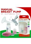 Alpha Manual Breast Pump - Pink - AB-ACC-072