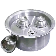 Aluminium Vapa Pitha Patil With Pot