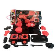 Aman Toys Red Tray Set - A-83666 