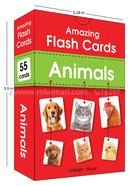 Amazing Flash Cards Animals - 55 card