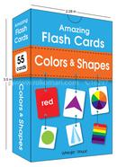 Amazing Flash Cards Colors and Shapes - 55 card