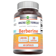 Amazing Formulas Berberine 1000 Mg - 60 Capsules -499388202
