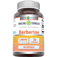 Amazing Formulas Berberine 1000mg 60 Capsules -499388202