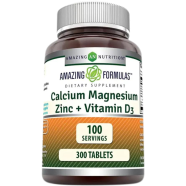 Amazing Formulas Calcium Magnesium Zinc D3 -305450214 - 300 counts