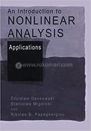 An Introduction To Nonlinear Analysis: Applications