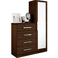 AndorMahal Almirah Cum Wardrobe - A-142z