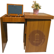 AndorMahal Impressive Folding Table For Study room Living room Office Made Of Melamine Board - a223z icon