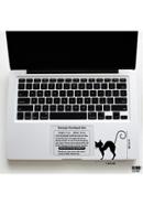DDecorator Angry Cat (Right) Laptop Sticker - (LS190)