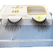 Anjeer 6D Mink Eyelashes 6 ps