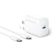 Anker 312 Charger (30W) with 5 ft USB-C to USB-C Cable