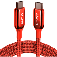 Anker PowerLine III USB-C to USB-C 2.0 Cable 6ft- Red