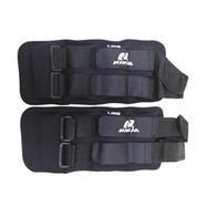 Ankle Weight 3 KG Plus 3kg Total 6 KG Pair - Black