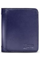 Antique Blue ( Agun ) Short Leather Wallet SB-W134