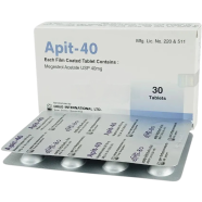 Apit 40mg Tablet 10's Strip