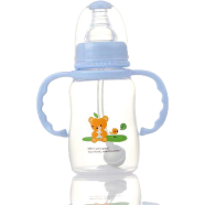 Applebear Baby Milk Feeding Plastic Straw Bottle With Handle 150 ml