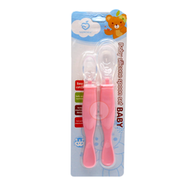 Applebear Baby Silicone Spoon Set (2pcs)