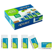 Apsara Non-Dust Regular Eraser (Pack Of 5)