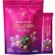Araya Gluta Collagen Mixed Berry 15 Sachets