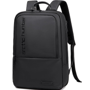 Arctic Hunter B00529 Expandable Laptop Backpack (Black)