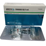 Aristo D3 200000 IU/ml IM Injection 1 ml Ampoule