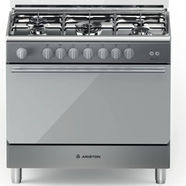 Ariston BAM951EGSM 5 Burner Gas Cooker With Oven - 119 Litres