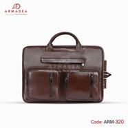 Armadea 4G 2 in 1 Backpack And Official Hand Bag Chocolate - ARM-320