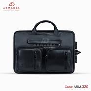 Armadea 4G 2 in 1 Backpack And Official Hand Bag Black - ARM-320