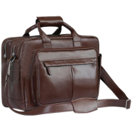 Armadea Big Size Corporate Design Official And Laptop Bag Chocolate - ARM-326