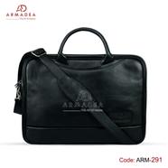 Armadea Carry Document And Laptop Bag Black - ARM-291