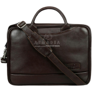 Armadea Carry Document And Laptop Bag Chocolate - ARM-291