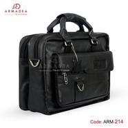 Armadea Corporate Design Official And Laptop Bag Black - ARM-214