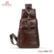 Armadea Crossbody Fashion Backpack Chocolate - ARM-175