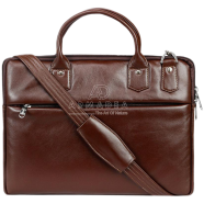 Armadea Document And Laptop Bag Chocolate - ARM-263