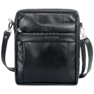 Armadea Genuine Leather Messenger Bag For Men Black - ARM-119 icon