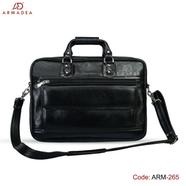 Armadea New Corporate Design Official AND Laptop Bag Black - ARM-265
