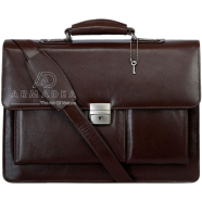 Armadea New Design Smart Office And Laptop Bag Chocolate - ARM-303