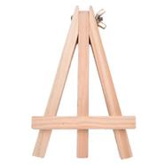 Art Canvas Stand, Wooden Easel - 18 Inches for Canvas, Board holding and Event Decoration image