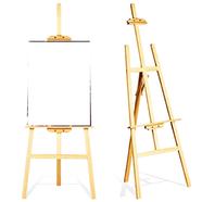 Art Canvas Stand, Wooden Easel - 48 Inches for Canvas, Board holding and Event Decoration icon