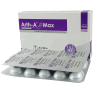 Arth-A Max 750 mg Plus 50 mg 10's Strip Tablet