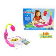 Artist Projector Painting Kit A Cute Toy Set For Kids Age 3 Combination Of Battery Operated