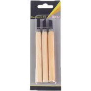 Arts 3 pcs Professional Wood Carving Chisel Knife Hand Tool Set for Basic Detailed Carving Woodworkers Gouges