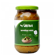 Ashol Olive Pickle Smashed (Jolpai Achar Vorta) - 350Gm
