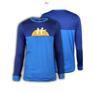 Asilz Kids Premium Full Sleeve T-shirt Bellwether Blue Colour - HZL-203