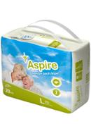 Aspire Premium Unisex Adult Diaper (L Size) (91-132 cm) (20pcs)