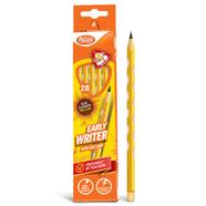 Atlas Sunflower yellow E-writer Pencil- 2B 12 pencils in a single pack 