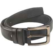 Aurora Black Premium Leather Belt