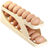 Automatic Roll-Down Double-Layer Egg Organizer icon