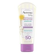 Aveeno Baby Zinc Oxide Sunscreen From 6 Months Plus 88ml