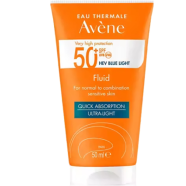 Avene Very High Protection Fluid SPF50Plus Sun Cream for Sensitive Skin 50 ml